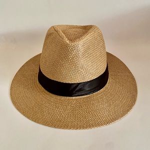Straw Sun Hat/Fedora Straw Hat